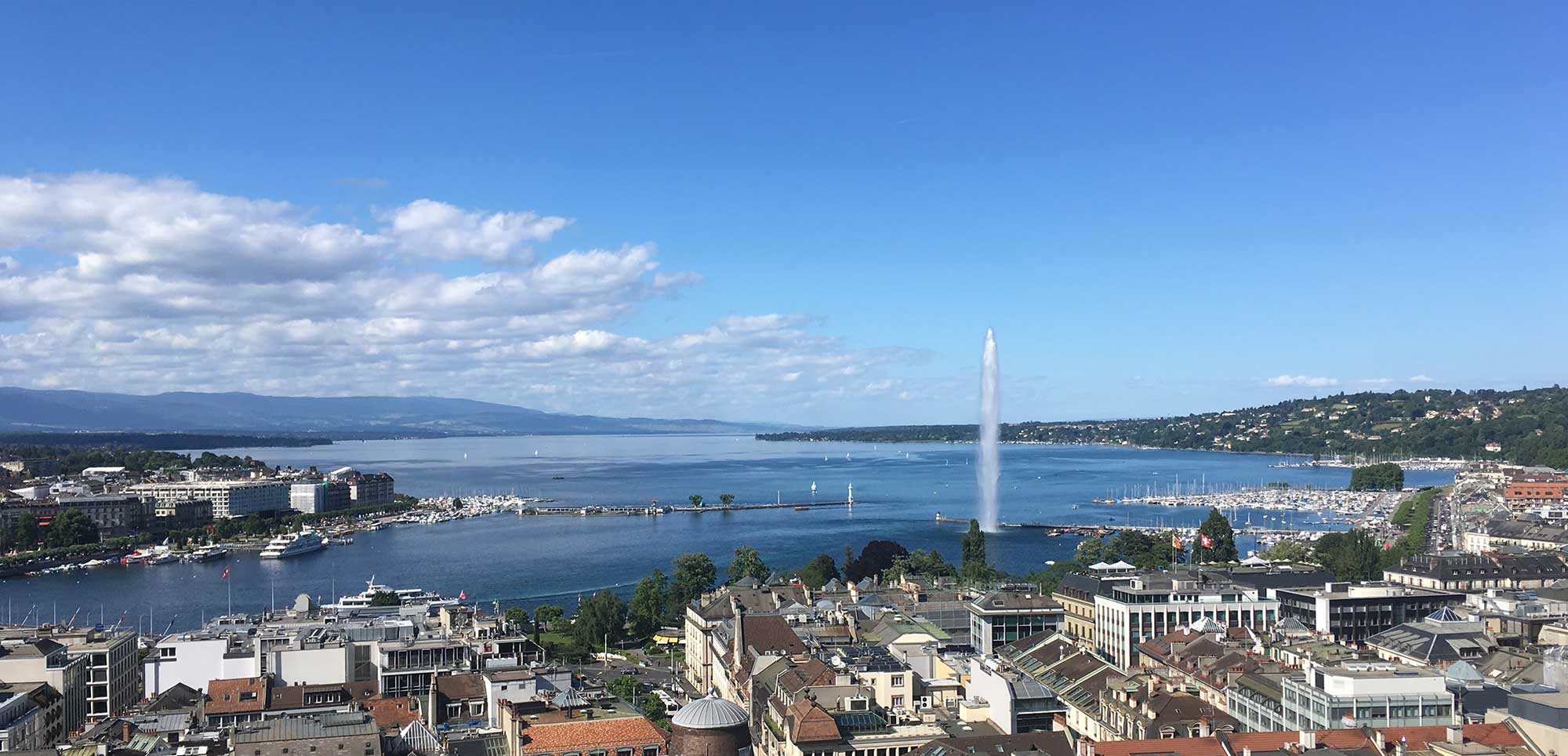 Geneva landscape - Contact us