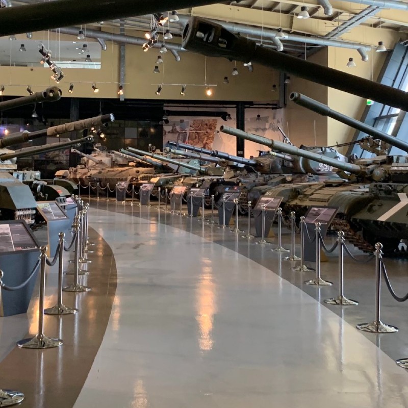 tanks in royal tank museum