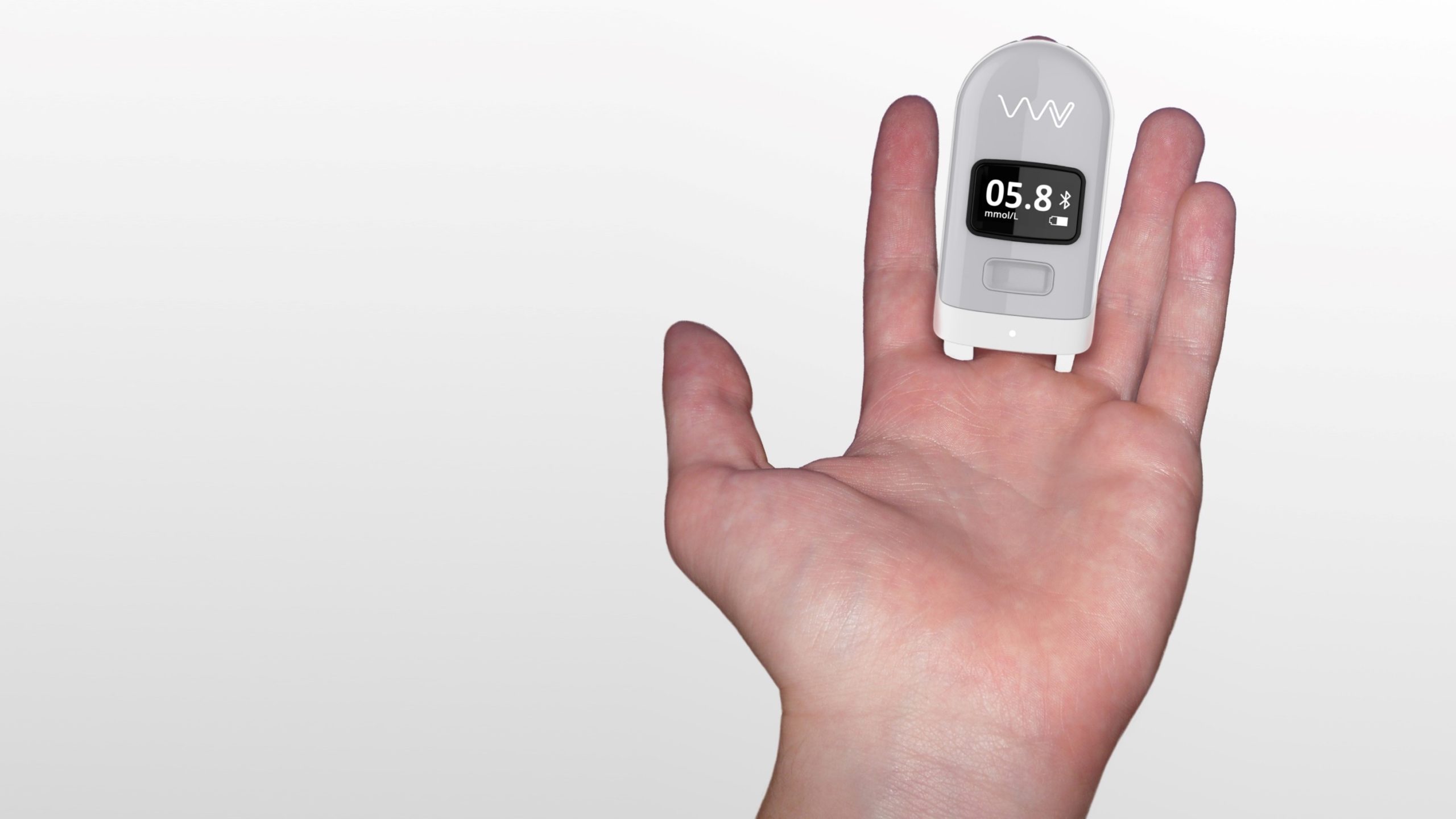 Wellvii blood glucose measuring device