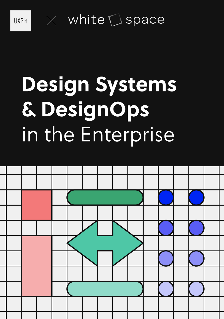 Design Systems & DesignOps in the Enterprise white paper cover page